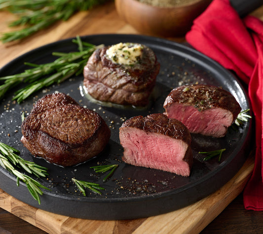 Rastelli's (10) 5-oz Black Angus Reserve Filet Mignon w/ Butter
