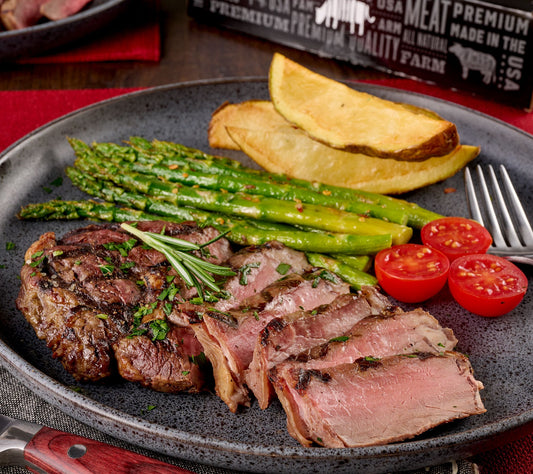 Rastelli's (12) 9-oz Black Angus Ribeye Steaks in (3) Gift Boxes