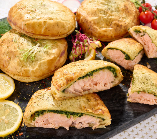 Wellingtons LA (6) 10-oz Handcrafted Salmon Wellingtons