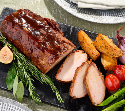 Corky's BBQ (4) 2-lb Sweet & Smokey or Bourbon BBQ Pork Loins