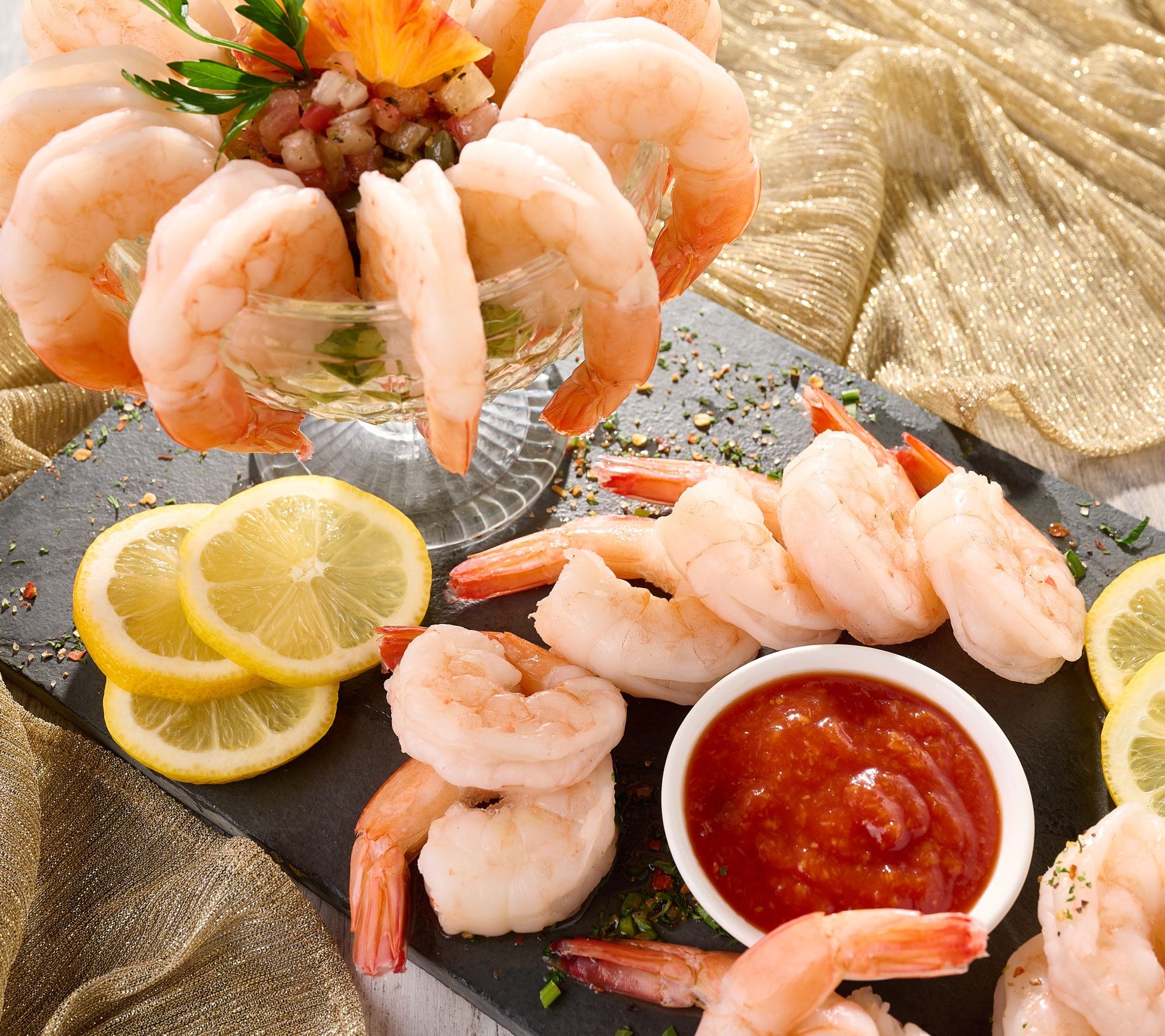 Anderson Seafoods 3lb Cooked Jumbo Shrimp Cocktail Auto-Delivery