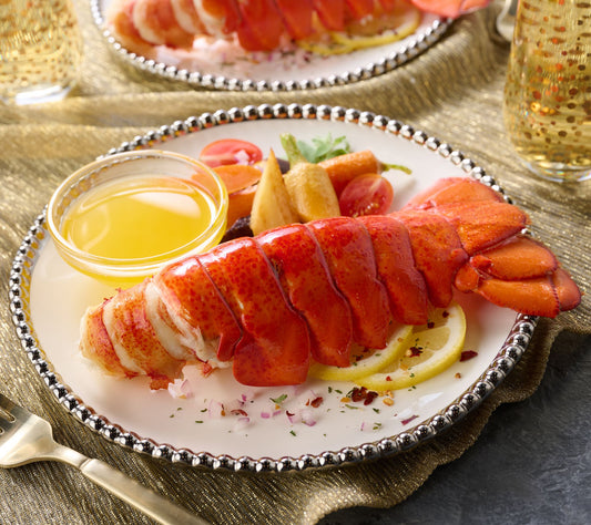 Greenhead (4) 6-7 oz HPP Lobster Tails with Kate's Butter