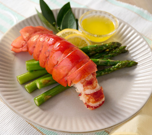 Greenhead Lobster (6) 4-5oz HPP Maine Lobster Tails & Kate's Butter