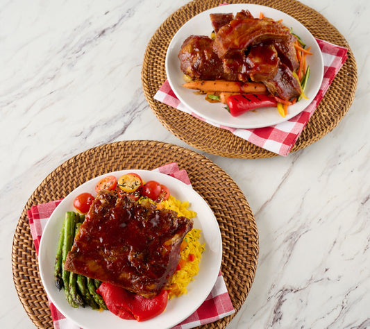 Corky's BBQ 6-lbs Sweet & Smokey or Honey BBQ Baby Back Ribs