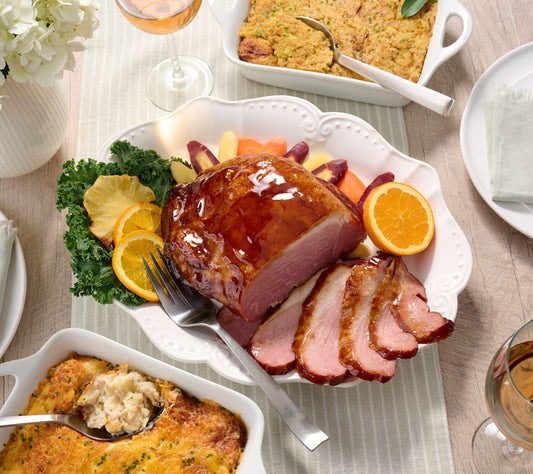 Corky's BBQ 4-lb Carver Ham w/ Glaze & (2) 2-lb Sides