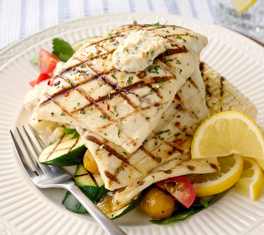 Australis (8) 6oz Barramundi Seabass Filets w/ Butter