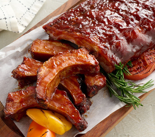 SH6/23 Corky's BBQ 6-lbs Sweet & Smokey BBQ Baby Back Ribs Auto-Delivery
