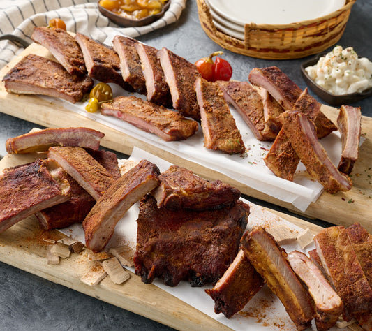 Rastelli's (2) 2lb Dry Rub St. Louis Style Smoked Ribs Auto-Delivery