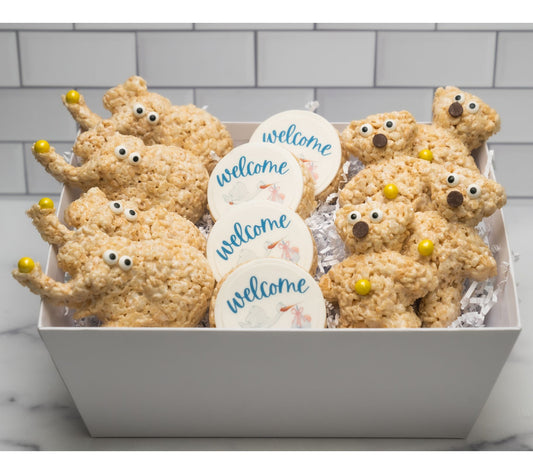 Creative Crispies 12 Piece Welcome Baby Yellowift Set