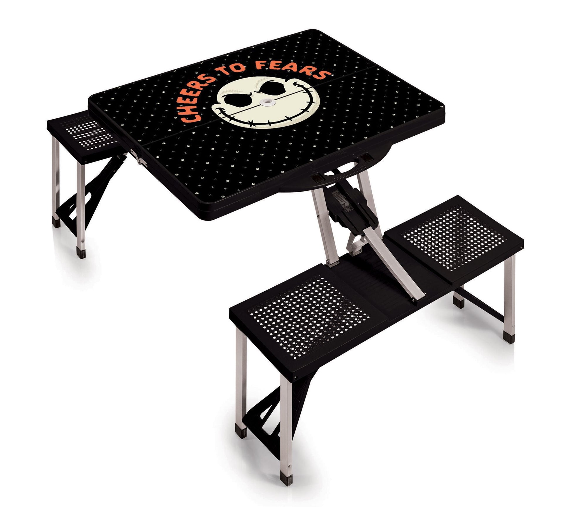 Nightmare Before Christmas - Portable Folding Tble with Seats