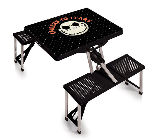 Nightmare Before Christmas - Portable Folding Tble with Seats
