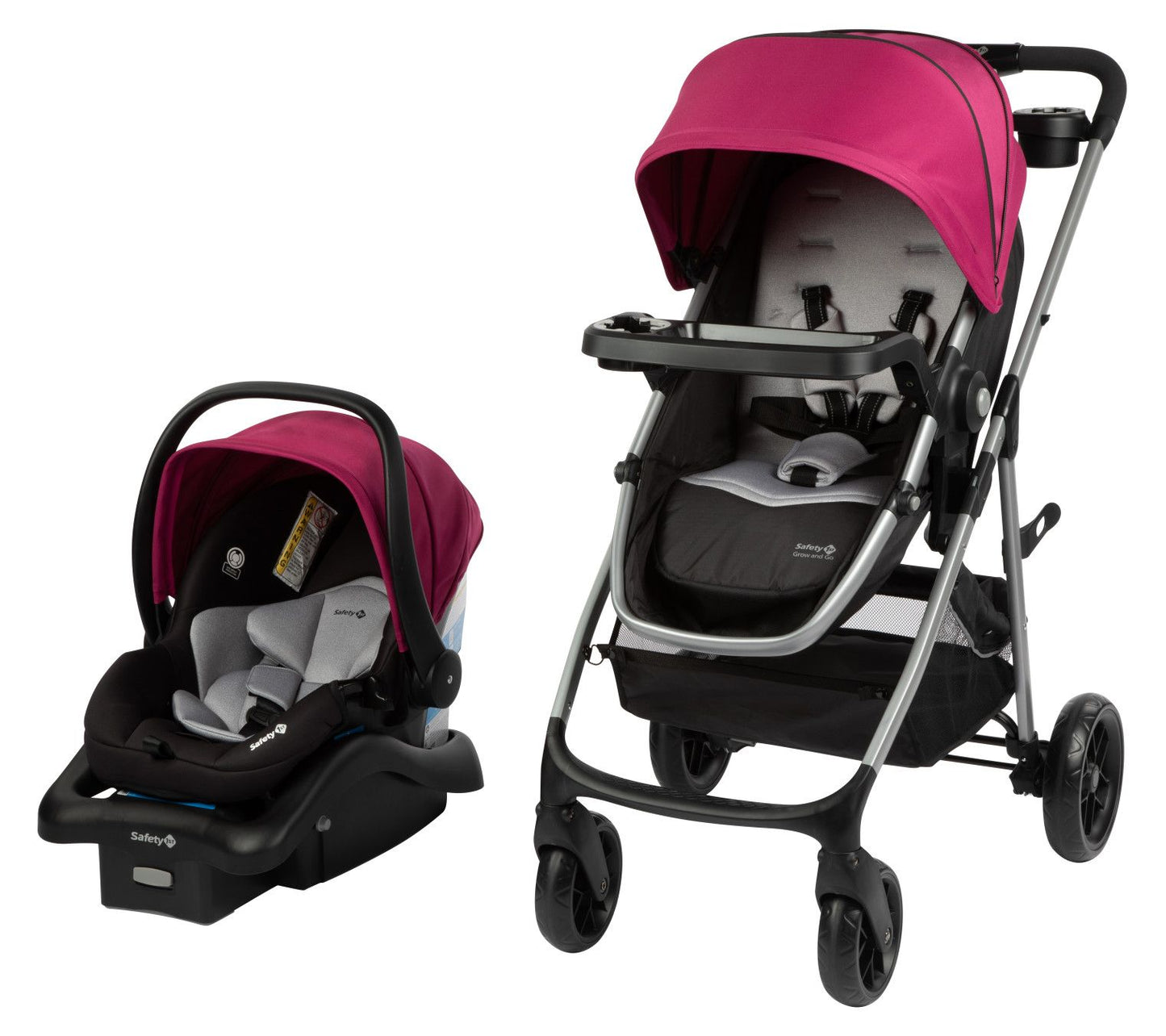 Safety 1st Grow and Go Flex 8-in-1 Travel System Orchid Bloom