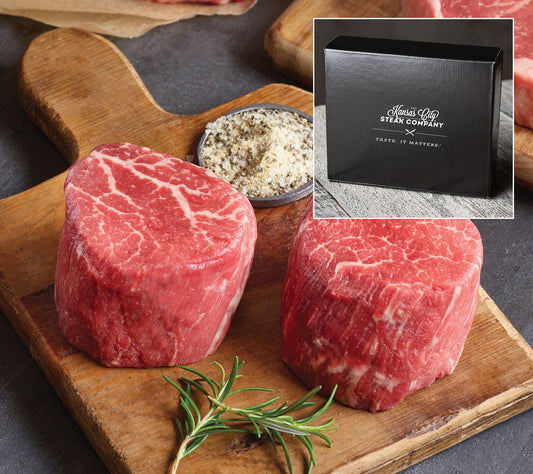 Kansas City Steaks (4) 6-oz USDA Prime Filet Mignon in Gift Box