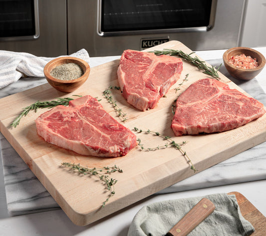 Rastelli's (4) 20 oz. Black Angus Porterhouse S teaks