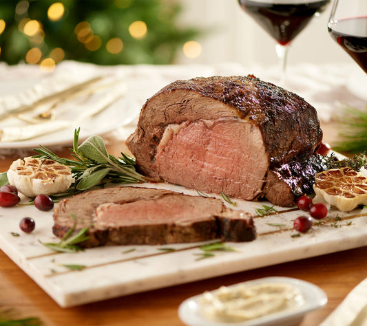 Rastelli's 6-lb Black Angus Prime Rib with Butter