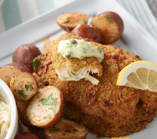 Anderson Seafoods (12) 5.5-oz Parmesan Crusted Tilapia