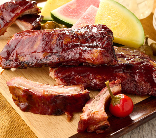 Corky's BBQ (2) 2 lb. Baby Back Ribs with Bourbon Honey Sauce