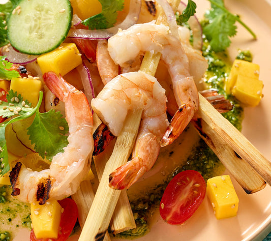 Anderson Seafoods (18) 5-ct Jumbo Shrimp on Cane Skewers