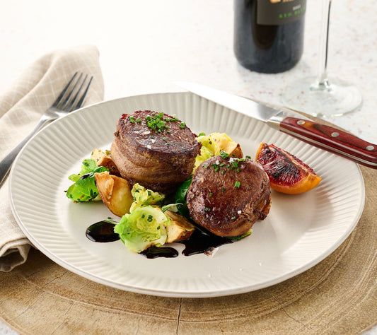 Rastelli's (8) 5-oz Bacon Wrapped Filet Mignons
