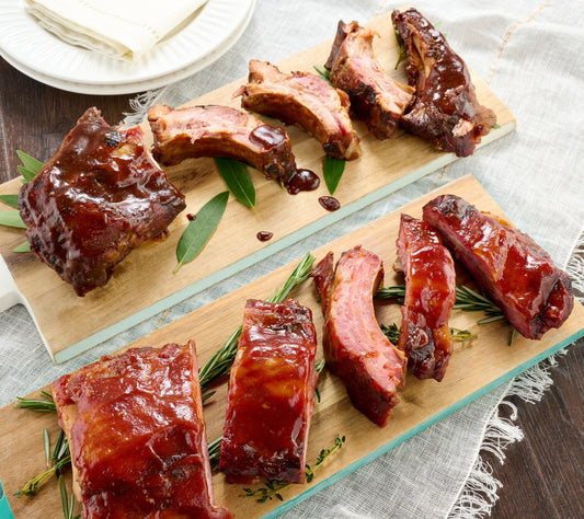 Corky's BBQ (6) 1-lb Original or Honey BBQ Baby Back Ribs