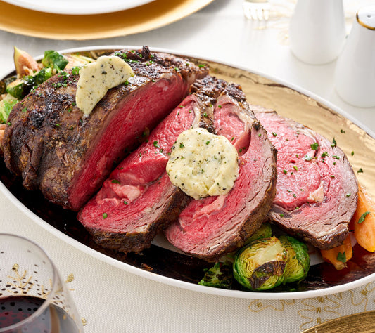 Rastelli's 4-lb Reserve Black Angus Prime Rib Roast w/ Butter