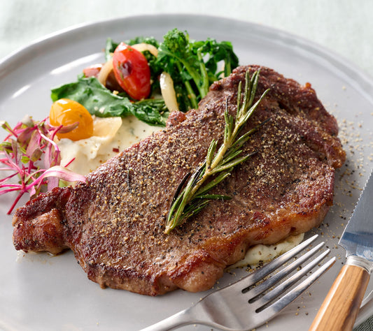 Kansas City Steak Co. (8) 10-oz Strip Steaks