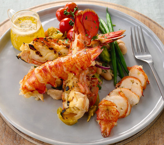 Egg Harbor (6) 5-6 oz HPP Maine Lobster Tails w/ Herb Butter
