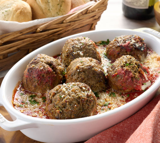 Agostino (3) 2-lb Ready to Bake Meatball Parmesan Trays