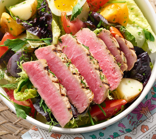 Anderson Seafoods (10) 6 oz Yellowfin Ahi Tuna Steaks