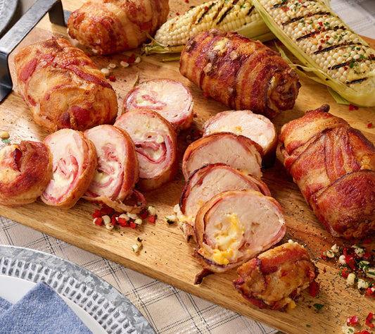 Family Farms (10) 14-oz Bacon Wrapped Stuffed Chicken Auto-Delivery