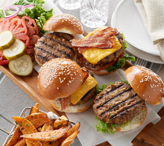 Rastelli's (20) 5.33-oz Bacon Cheddar Burgers Auto-Delivery