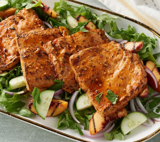 Anderson Seafoods (12) 5-oz Fire Grilled Salmon Auto-Delivery