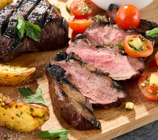 Rastelli's (8) 6oz Black Angus Sirloin Steaks w/Pink Sea Salt Auto-Delivery