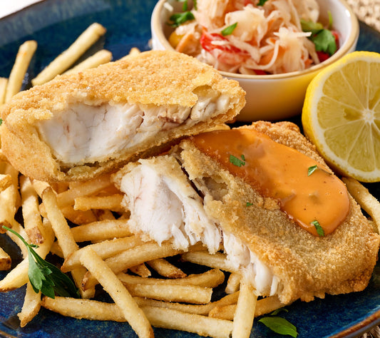 Australis (8) Breaded Barramundi Sea Bass Auto-Delivery