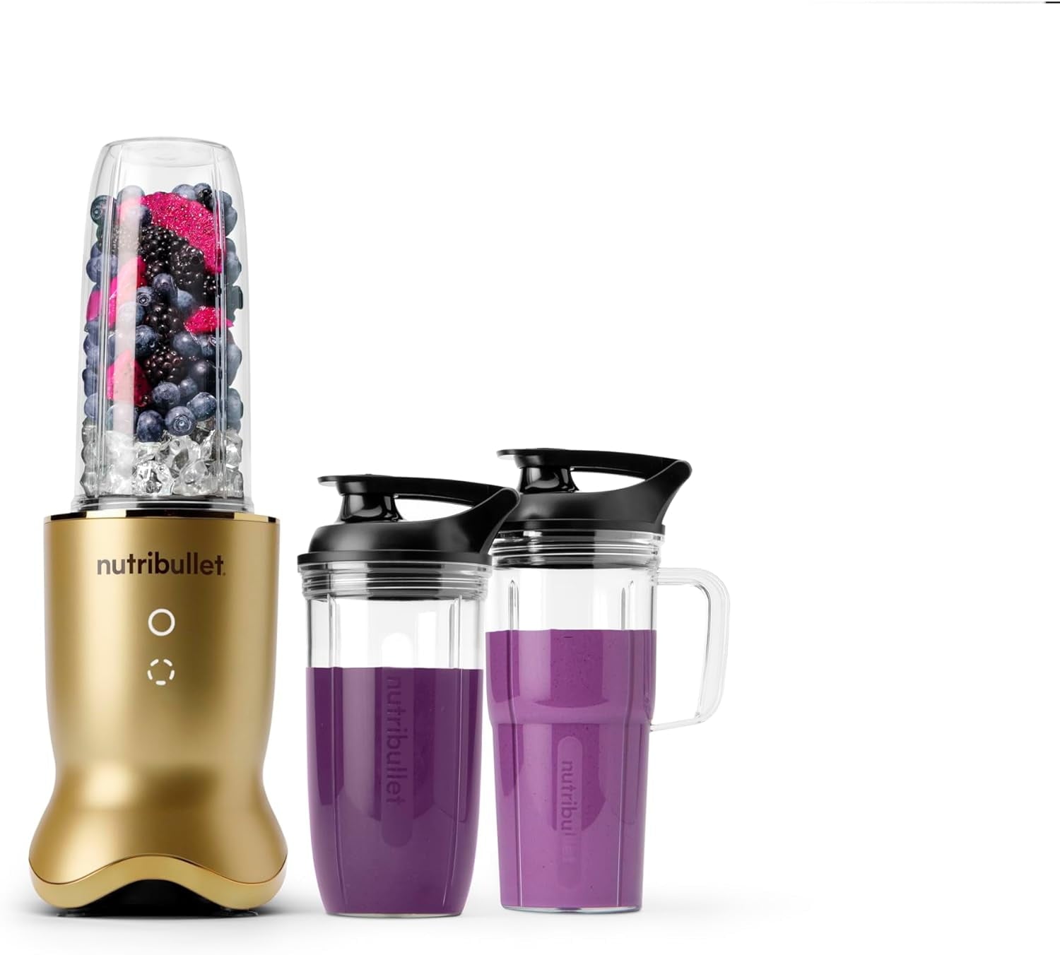 nutribullet Ultra Personal Blender NB50500, 32 oz, Brass