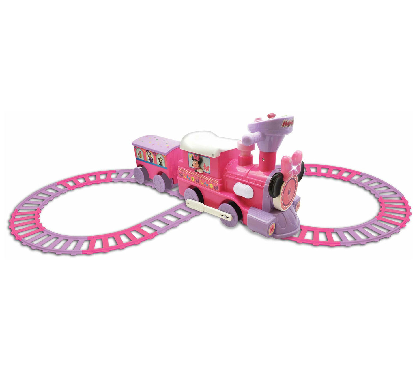 Kiddieland Disney Minnie Mouse Ride On Train With Track