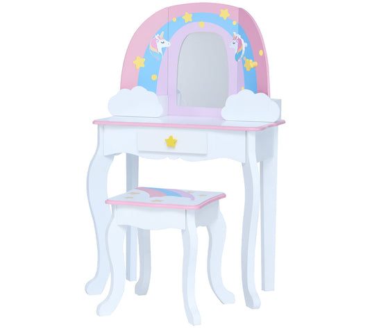 Teamson Kids Little Dreamer Rainbow Medium Vanity