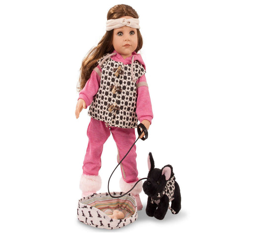 Gotz Hannah 19.5" Standing Doll Staycation
