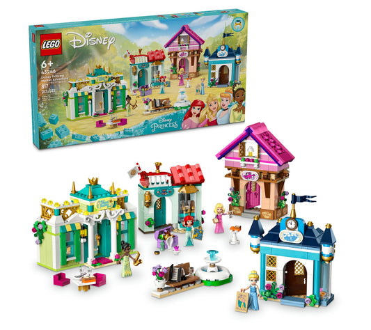 LEGO Disney Princess Market Adventure - 817 Pcs