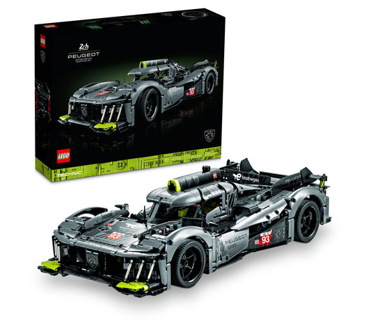 LEGO Technic PEUGEOT 9X8 24H Le Mans Hybrid Hypercar 42156