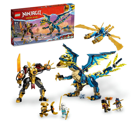 LEGO NINJAGO Elemental Dragon vs. The Empress Mech 71796