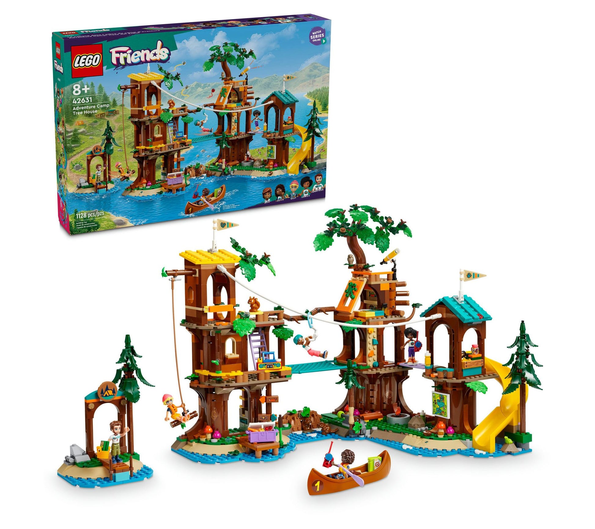 LEGO Friends Adventure Camp Tree House Playset