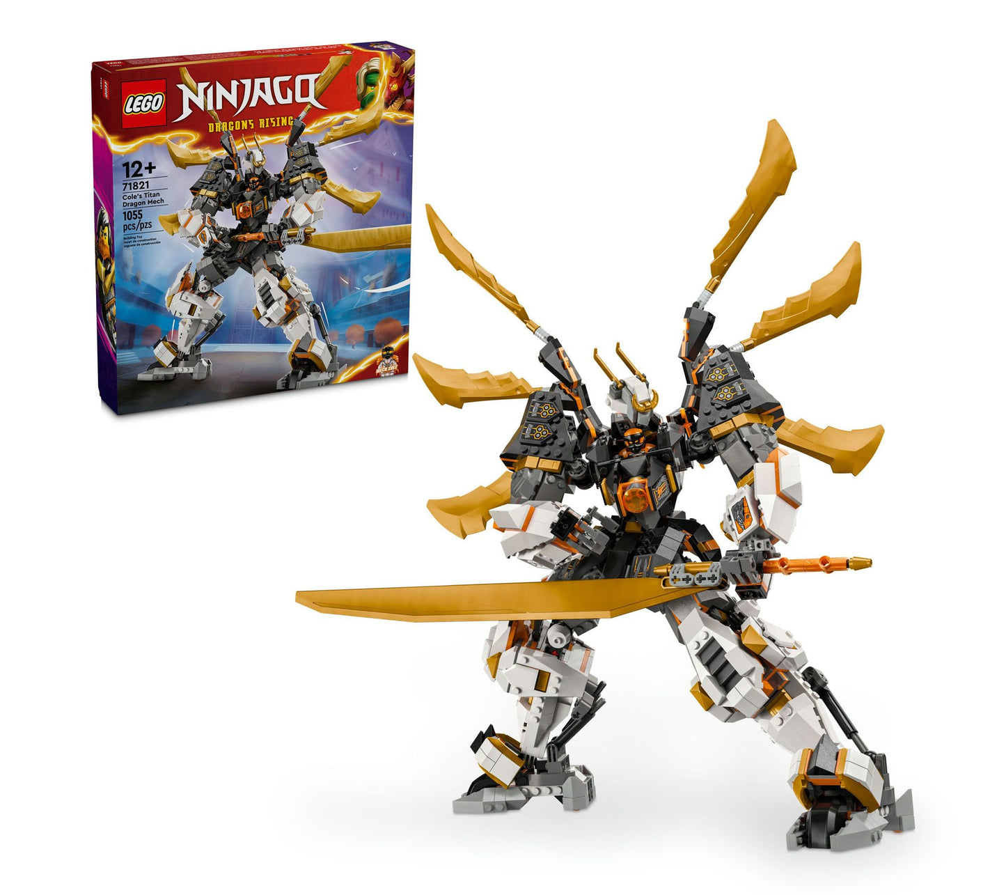 LEGO NINJAGO Cole's Titan Dragon Mech AdventureToy