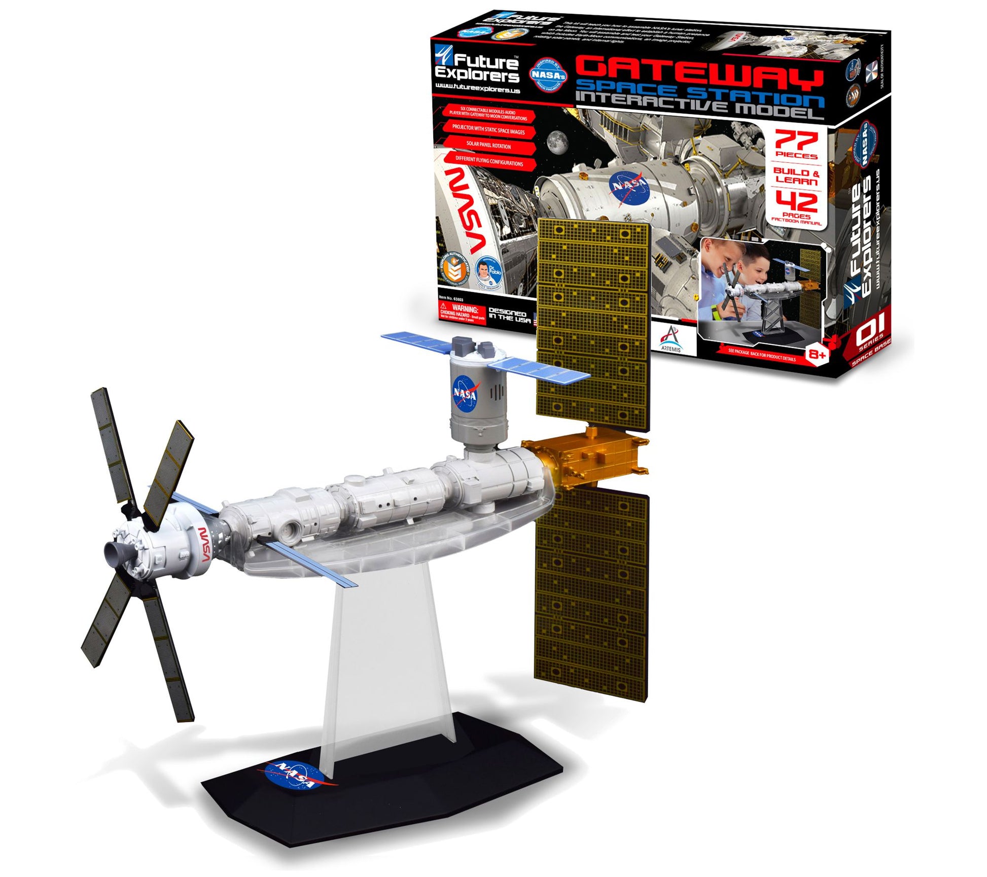 MukikiM NASA Future Explorers Space Station Toy