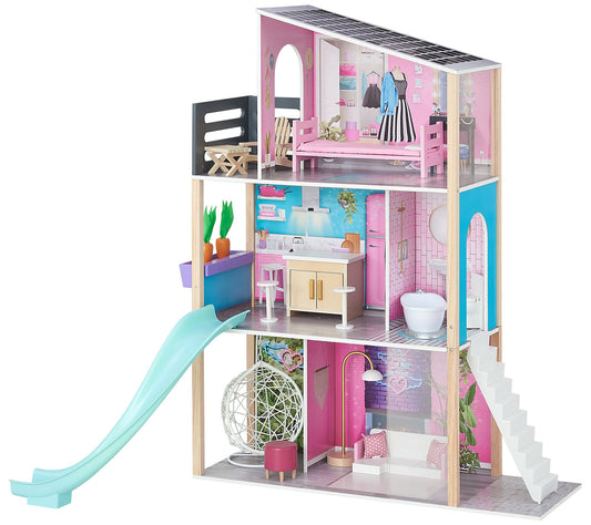 Teamson Kids Dreamland Boho Beach House & Accessories