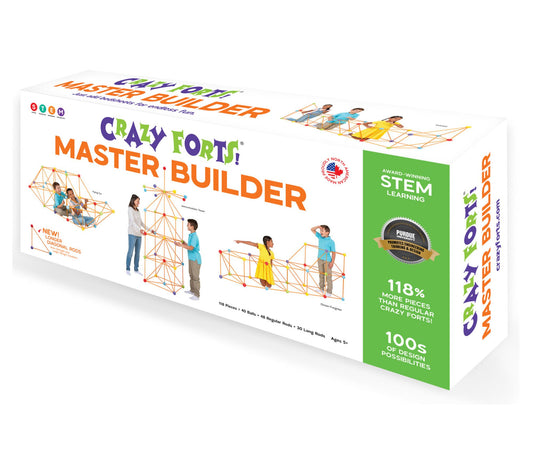 Everest Toys Crazy Forts Master Builder - 120pc