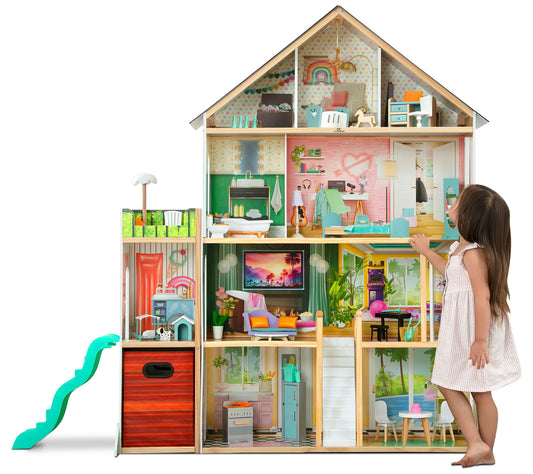Delta Children Deluxe Maui Dollhouse