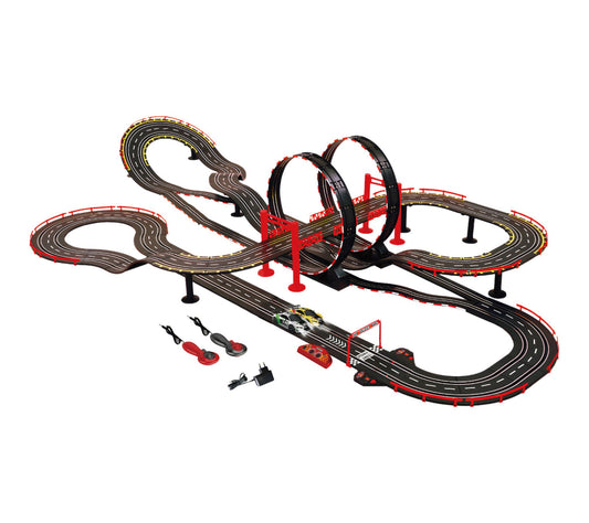 RaceXCale: Mega Loop Racer - Slot Car Track Electric Toy Set